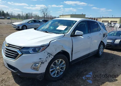 2018 Chevrolet Equinox Lt из США, поврежденный, VIN 2GNAXJEV2J6296214